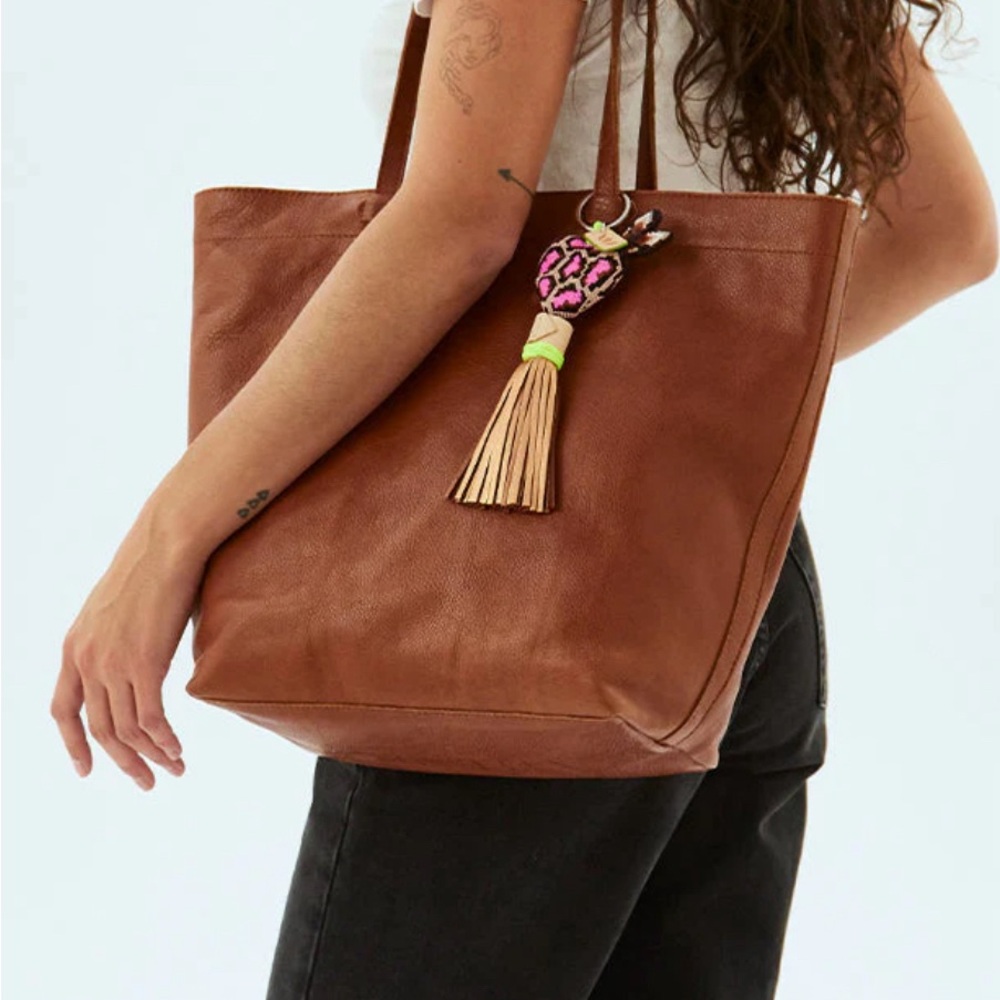 Consuela Brandy Daily Leather Tote